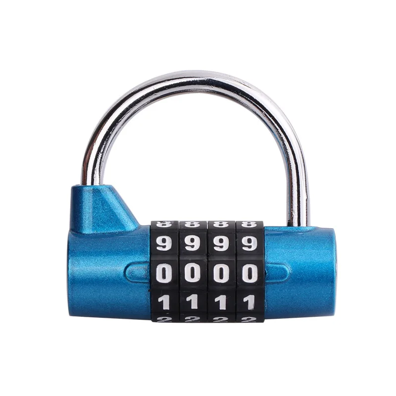 Lucchetto A Combinazione Digitale 10 Cifre - Antiruggine Per Armadietti, Palestre, Cancelli - Foto 8