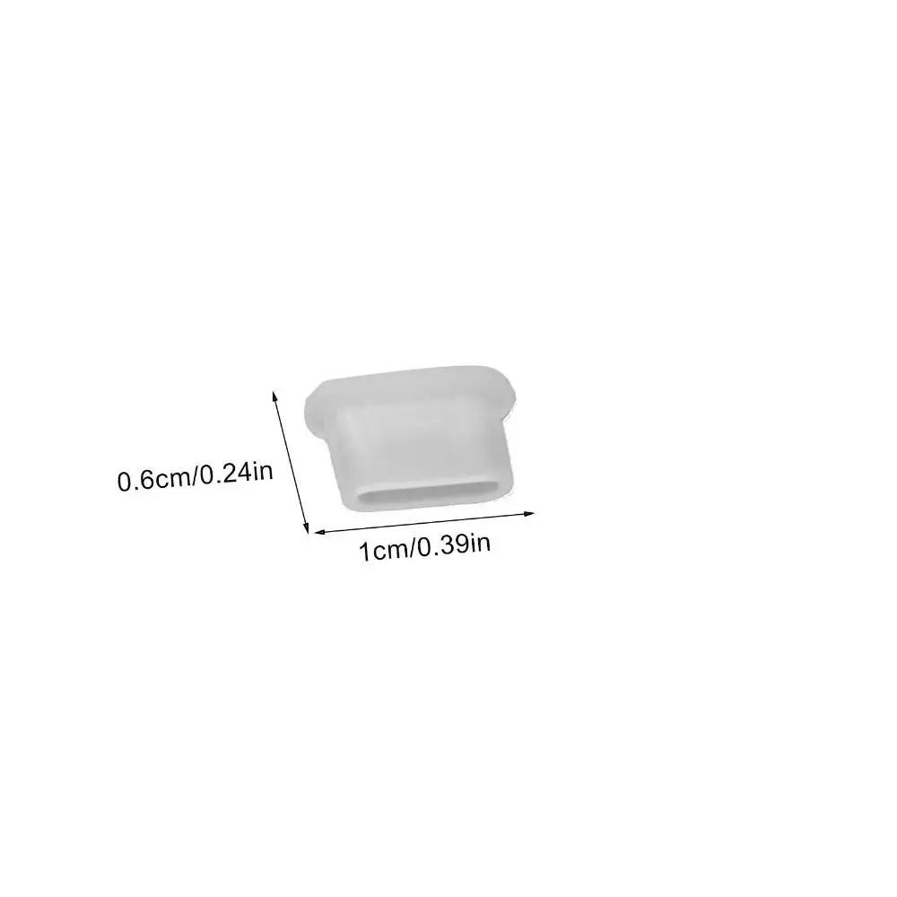 20pcs 충전 포트 먼지 플러그 블랙 화이트 TypeC 배터리 포트 플러그 DJI Mini 3 PRO RC/RC-N1 용 실리콘 와이드 사용