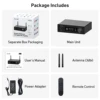 Arylic H50 Airplay2 Wireless 50Wx2 Stereo HiFi Stereo Amplifier ES9023P Sabre DAC QCC3040 Bluetooth 5.2 aptX HD Works with Alexa 6