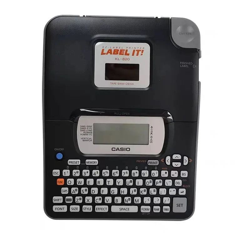 Original Casio KL 820 thermal transfer machine terminal