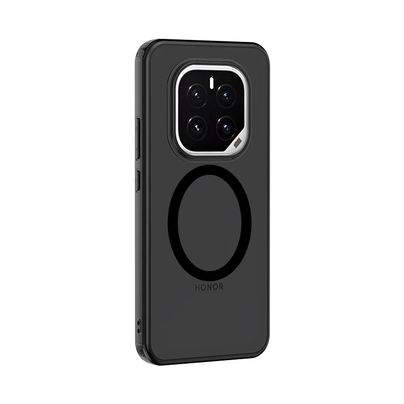 For Honor GT Pro Crystal Clear Magnetic Anti-Scratch Phone Case with Soft TPU and Camera Protection