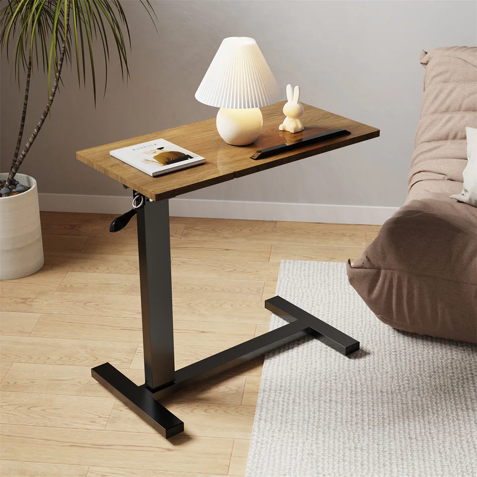 Height Adjustable Mobile Over Bed Laptop Desk