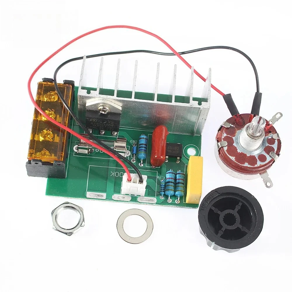 1PCS Dimming Dimmers Motor 4000W 220V AC SCR Voltage Regulator Speed Controller Power Supply Module