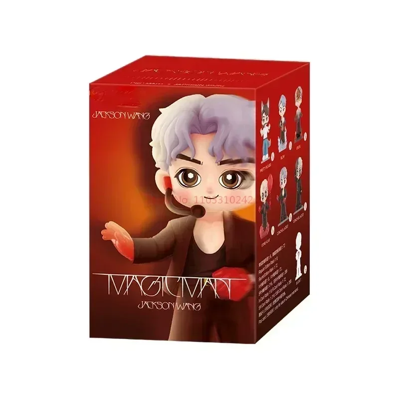 thumbnail image 1 of Figura de anime de la serie Jackson Wang Maizhikeman, caja ciega, modelo de muñeca linda, juguete divertido, caja misteriosa, decoración de escritorio, juguete, regalos sorpresa, 1 of 5