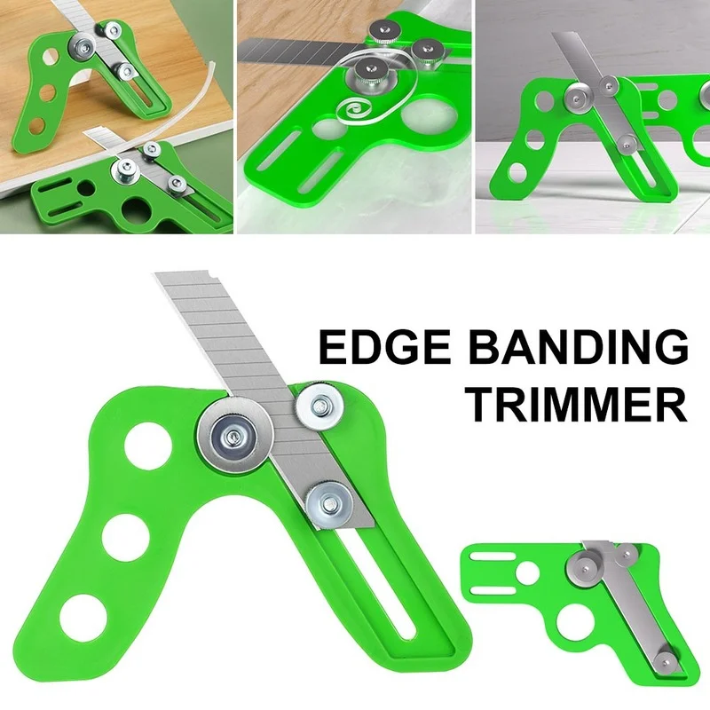 Edge Banding Trimmer Retractable Blade Veneer Edge Cutter Tool Veneer