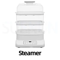 Electric Steamer Household Integrated Multifunctional Steamer With Large Capacity And Timed Three Layer Steam Pot Electric Steam 1