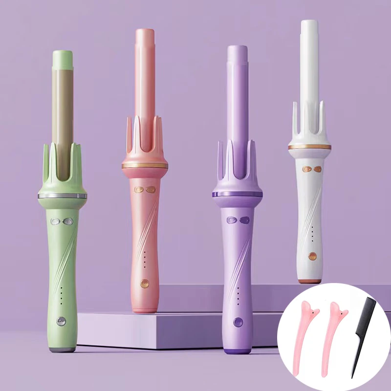 

Automatic Hair Curler for Women Tourmaline Ceramic 28mm Curling Iron Rotating Roller Auto Rotary Fast Heating Styling Hairdressi