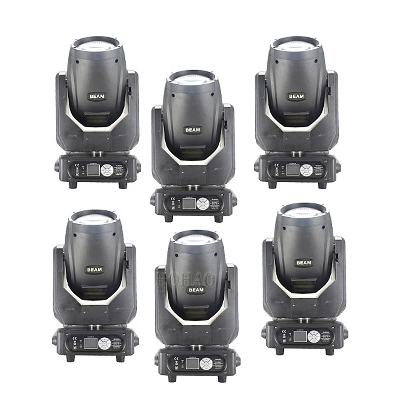 

) Duty HOHAO Factory Sales 6x 295w Led Moving Head Beam light High Dual Prism DJ Light Nightculb Wedding performance theatre