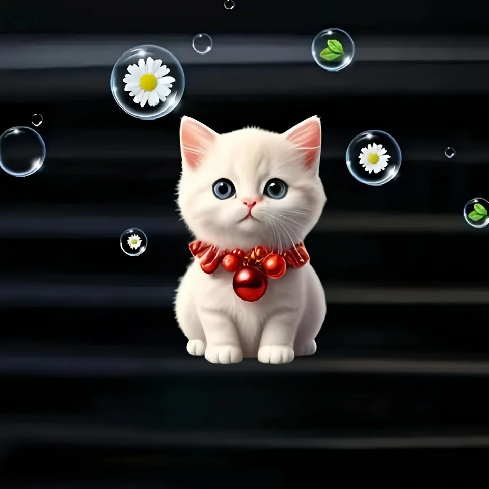  NONECN cat air freshener on mirror