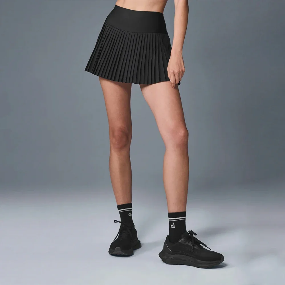 Women's Grand Slam Tennis Skirt Summer Breathable Quick Drying Sports Short Skirt Running and Cycling Pleated Pants