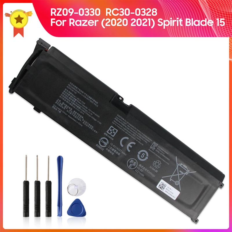 

Replacement Battery RC30-0328 RZ09-0330 RZ09-0328 for Razer blade 15 Standard edition 2020 2021 RZ09-03304 RZ09-03305 RZ09-03286