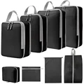 8 pcs black