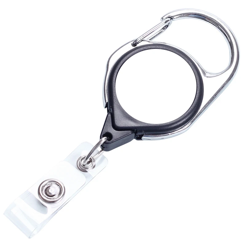 Sublimação em Branco Photo Badge Holder com Fivela Faça Você Mesmo id Name Tags Abs Sublimação Carretel 40 Pcs por Lote - Image 2