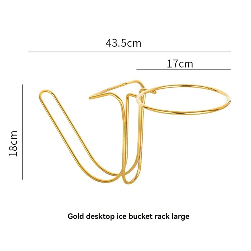 Desktop Ice Bucket Stand Cooler Stand Beerbarrel Rack Wine Bucket For Outdoor Cocktail Parties Cooking-FUNN