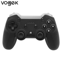 

Vogek Bluetooth-compati Gamepad For Nintendo Switch Wireless Game Controller 6-axis Dual Motor 3D Joystick Handle For PC Android