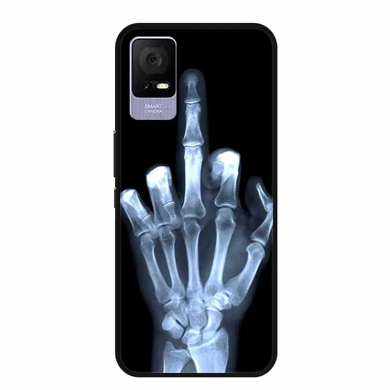 Fashionable Soft TPU Silicone Phone Cover - Stylish Painted Bumper Case