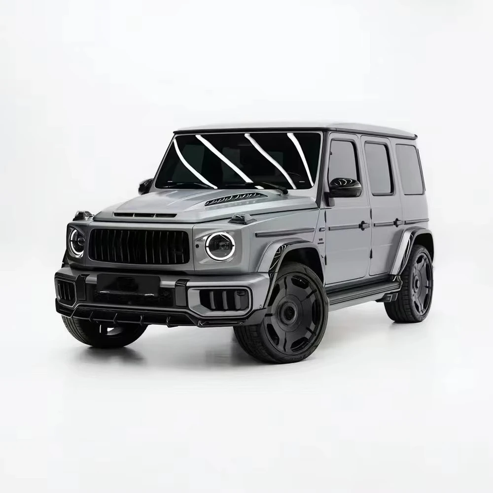 2025+ G 클래스 W465 G63 최고급 스타일 프론트 립 프론트 스포일러 G63 프론트 스포일러 자동차 범퍼 립 하단 디퓨저 전면 립 자동차 부품