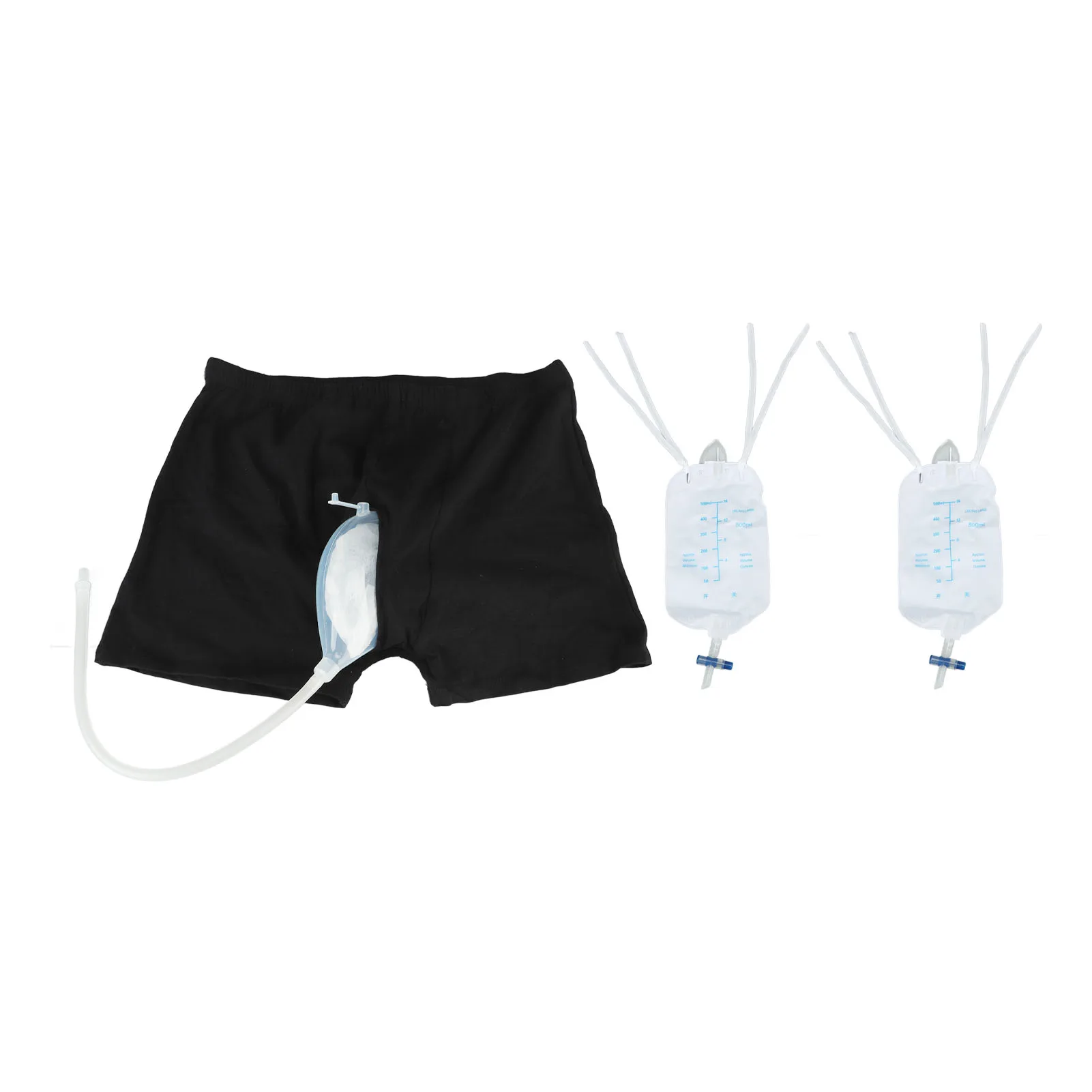 Male Urinal Bag Reusable Male Urinal Bag Convenient and Portable Incontinence Solution Elderly and Men Peeing Difficulties