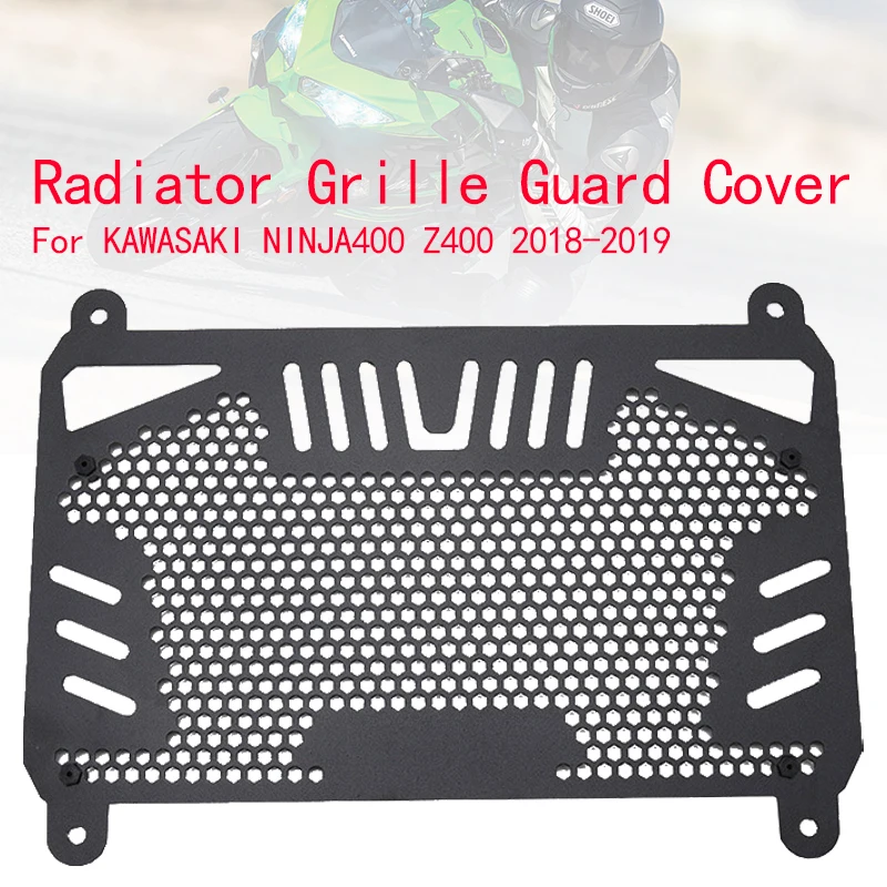 

Защитный чехол для резервуара для воды, Защита радиатора, защитный чехол для радиатора, подходит для Kawasaki NINJA400 Z400 2018-2019, аксессуары для мотоциклов