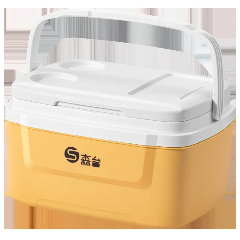 DURABLE8L 인큐베이터 냉장고 차량용 신선보관 야외 냉장고 휴대용 보냉 아이스 버킷