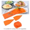 V Blade Mandoline Cutter Vegetable Cutter Stainless Steel Blade Hand Protector Cooking Tool Practical Large Frame for Kitchen