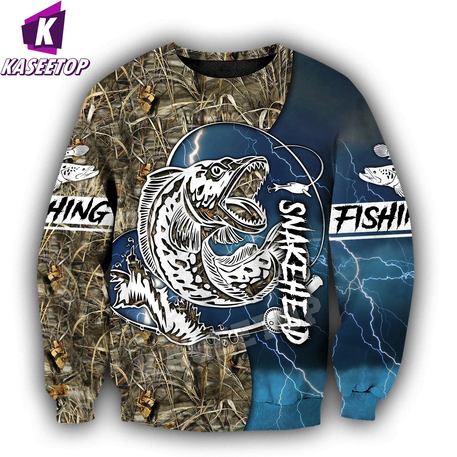

Snakehead Fishing Blue Camo 3D Print Mens Hoodie Harajuku Streetwear Sweatshirts Pullover Autumn Unisex Casual Jacket Tracksuits