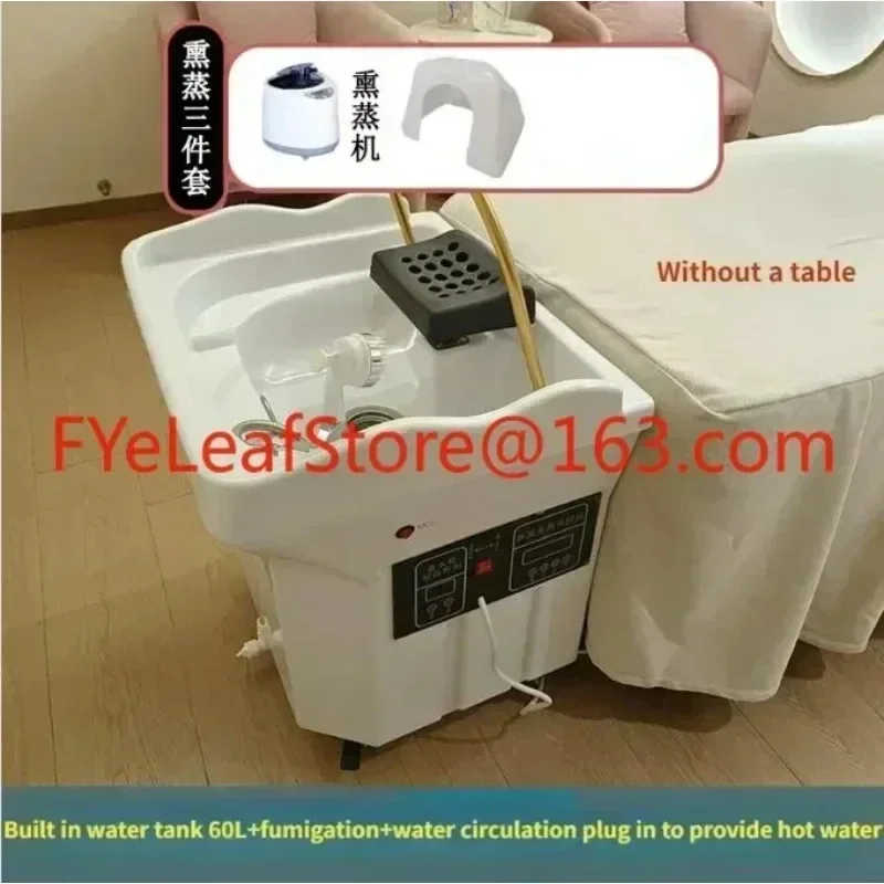 Mobile Shampoo Basin Beauty Salon Ear Cleaning Hair Care Center Health Water Circulation Head Treatment Fumigation Spa Machine 5