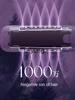 L'm'm Electric Hair Straightener Female Straight Hair Curls Dual-Use Widened Hair Straighter Negative Ion 4