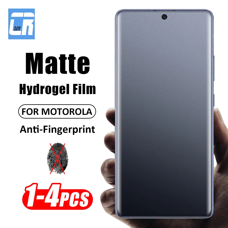 

1-4PCS Matte Hydrogel Film For Motorola X40 X30 S30 Pro Edge 30 Ultra Screen Protectors For Moto E13 E22 E22S E32S E40 E30 E20