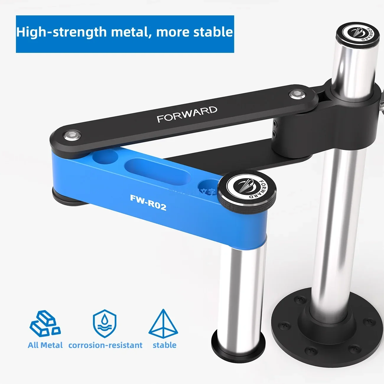 32mm Stereo Microscope Articulating Arm 360&deg; Rotatable Universal Both Arms Stand Microscopio HDMI USB Video Camera Phone Repair