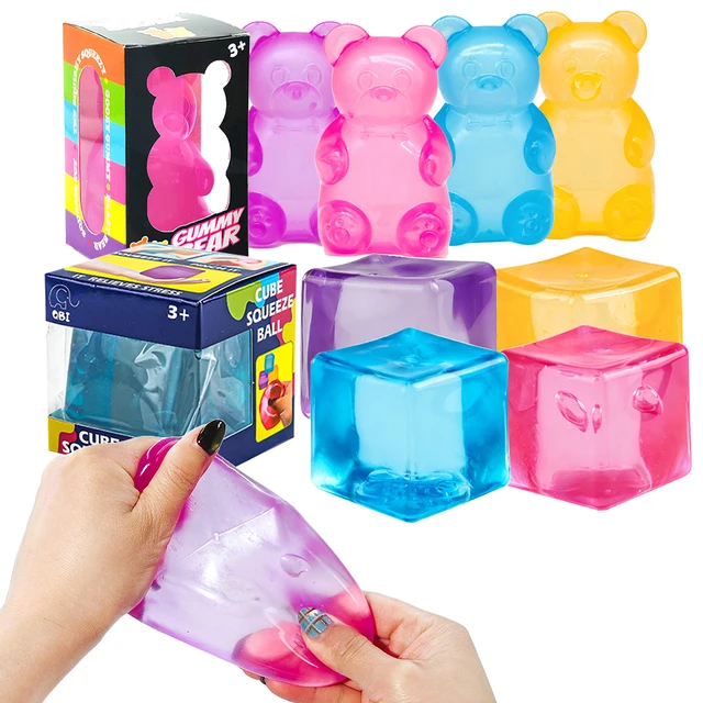 Schylling Needohs Nice Cube – Cube sensoriel anti-stress pour la concentration, l'anxiété, le TDAH et la relaxation au bureau 1