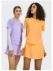 Lemon Class Fit Crew Neck T-Shirt Hip Length Short Sleeve Sweat-wicking Yoga Shirts Breathable Running Soild Tops Quick-drying 6