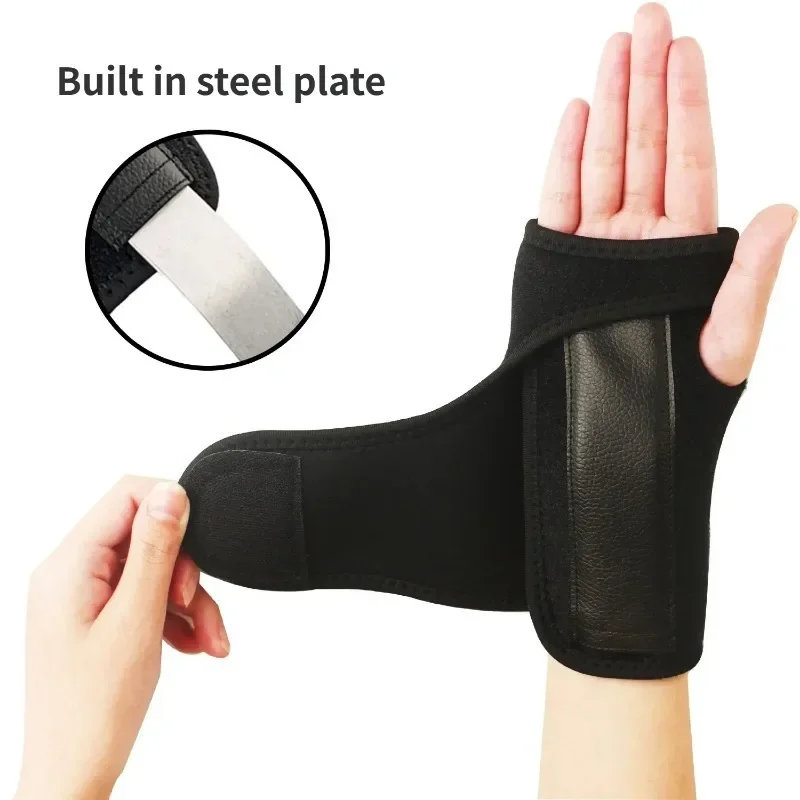 1PC Adjust Splint Sprains Arthritis BandBandage Orthopedic Hand Brace Wrist Support Finger Splint Carpal Tunnel Syndrome