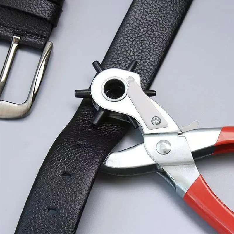 Carbon Steel Leather Hole Puncher Tool for Crafting and DIY