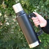 Large Capacity Insulated Cup Outdoor Vacuum Travel Kettle 304 Stainless Steel Kettle Portable Hot Water Bottle