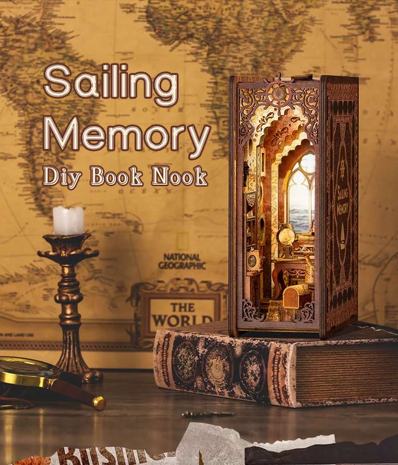 Sailing Adventures DIY Book Nook Kit