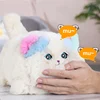 Cartoon Cute Plush Electric Cuddle Cat Toy Creative Simulation Cat Learn To Talk Wag Your Tail Blink Your Eyes Plush Doll Toys 2