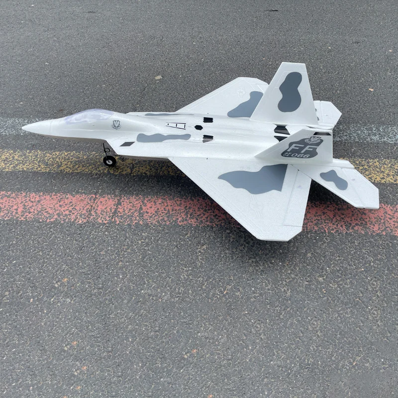 720mm 날개폭 F22 랩터 V2 64mm 덕트 제트 전동 EPO 고정익 성인 조립 원격 조종 모델 항공기 장난감