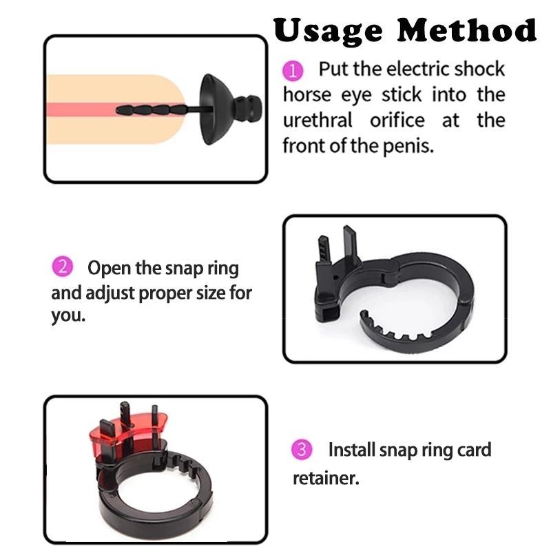 Electric Shock Male Chastity Cage Urethral Sounding Plug Electro Stimulation Sex Toys E-stim Penis Ring/Plug Ball Stretcher electro sex toys electric sex toys