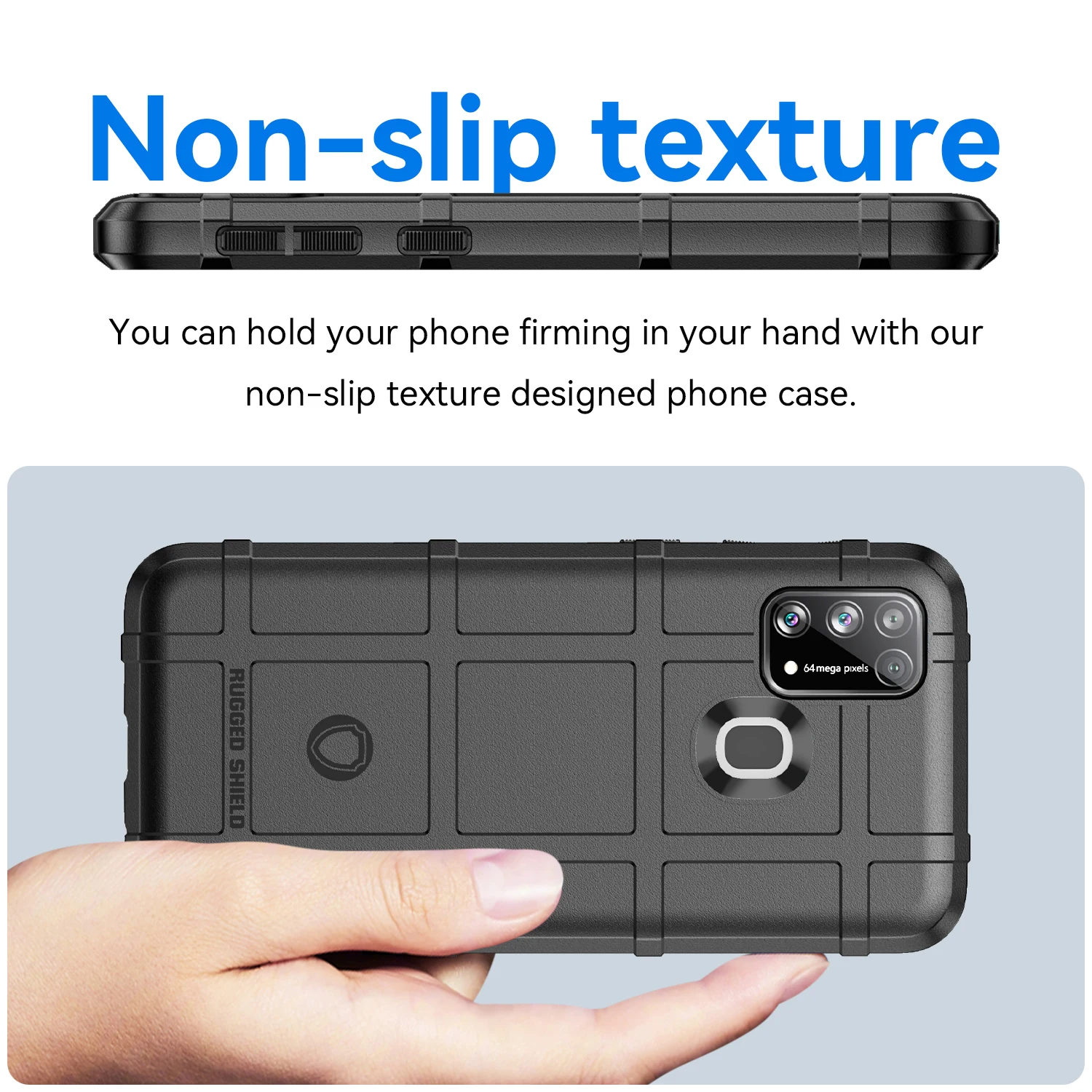 Premium Armor Shield Silicone Case - Anti-Knock Matte Finish