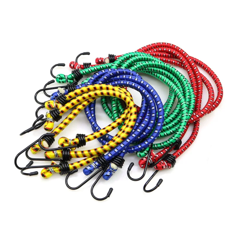 Cargo Straps Diameter 8mm High Elasticity Luggage Straps Rope Cargo Lashing Bike Equipment Trunk Fixed