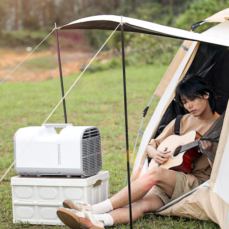 Air Conditioning Small Outdoor Portable All-in-one Parking Tent Free Installation of Voice Control Intelligent S02-0.8P-4800BTU