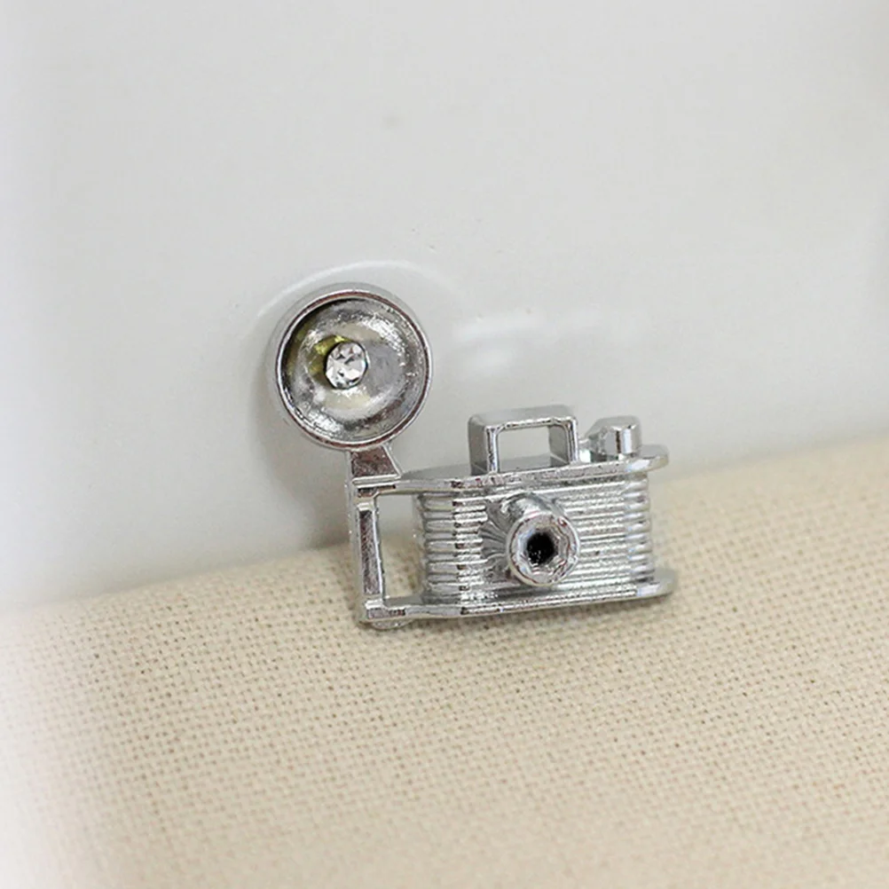 

6pcs Miniature Retro Camera Model Mini House Camera House Accessories