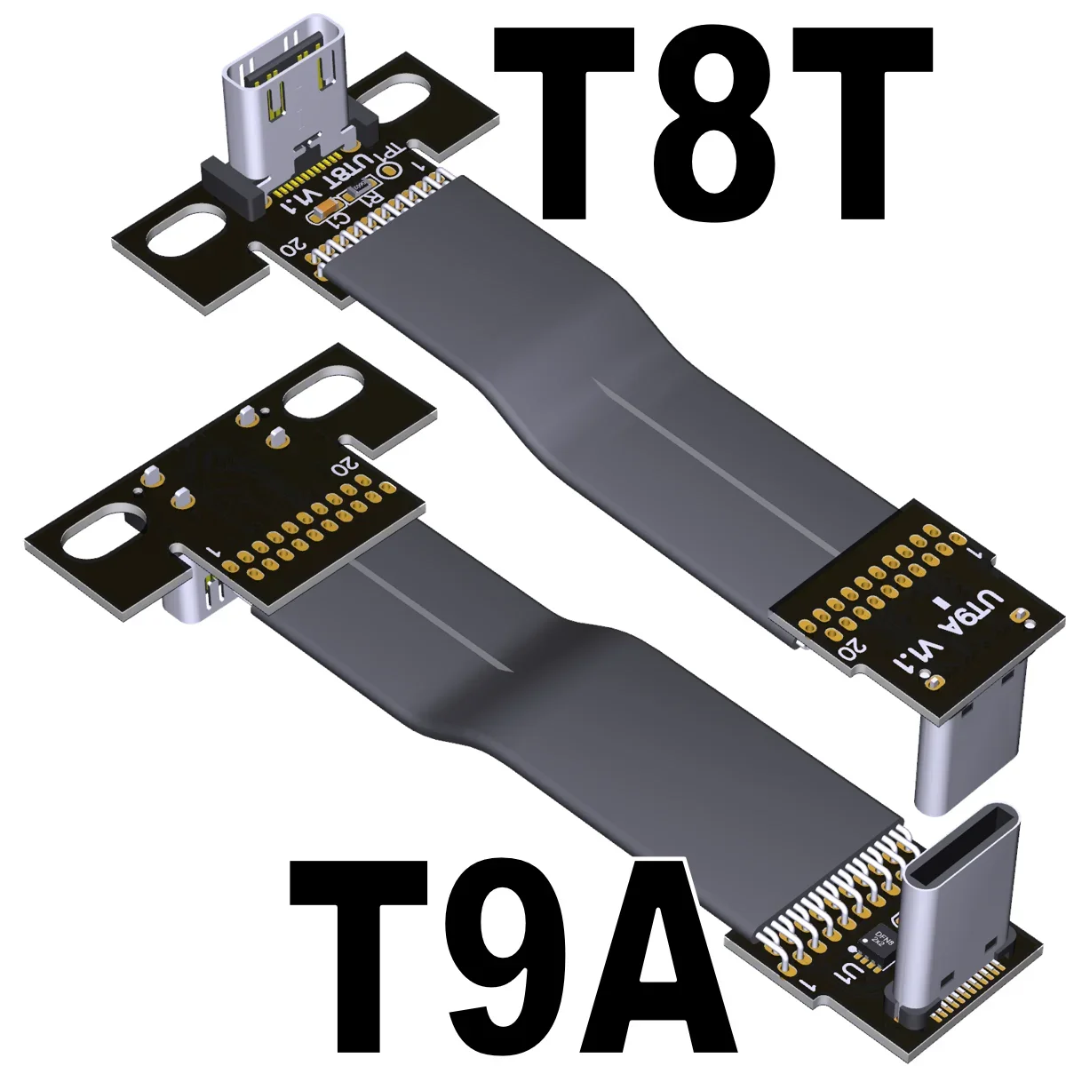 20Gbps USB 3.2  C  C ÷  ̺ ̽ 90 USB C   OTG  FPC FPV װ  ڵ