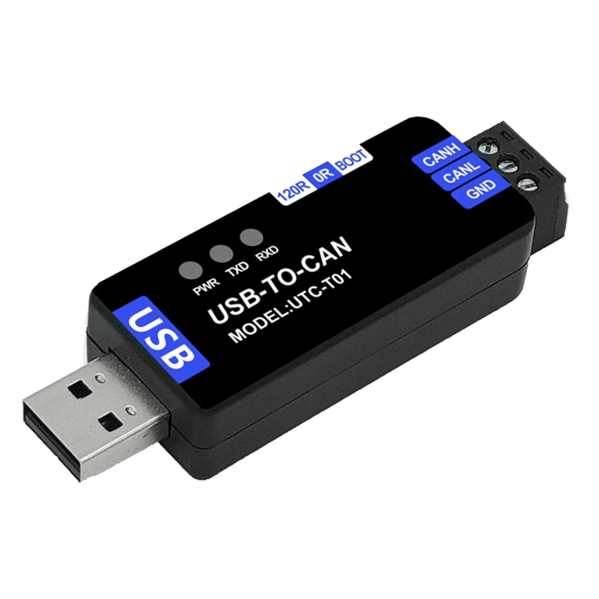 Tools USB to CAN Module CAN Analyzer USB to Adapter Bus Analyzer Portable Debugging Assistant Module