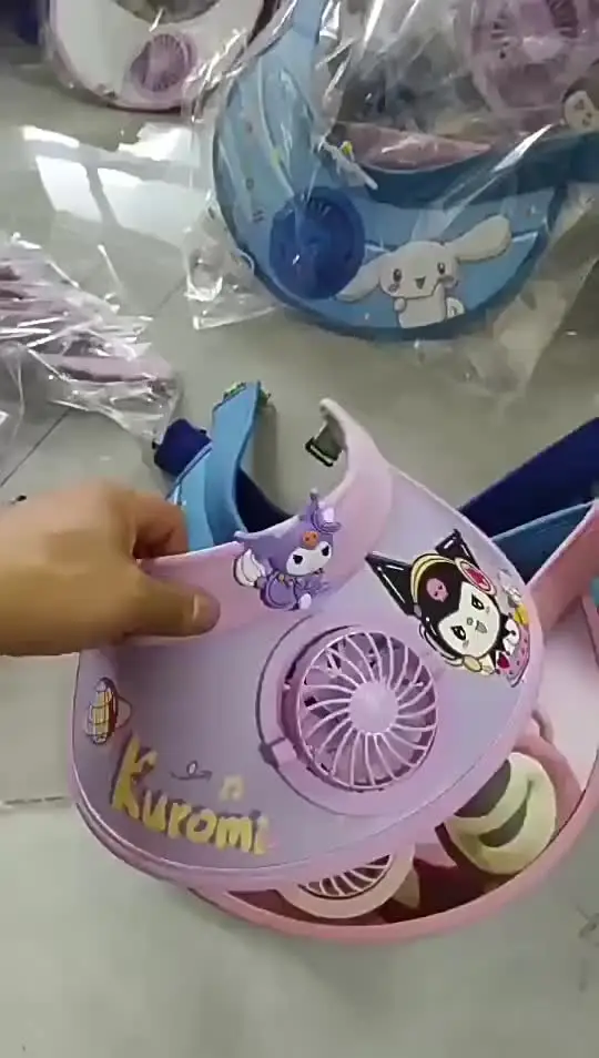 Детская солнцезащитная шляпа с веером MINISO