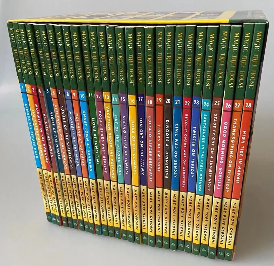 英語版 マジック ツリー ハウス 1-28 巻および 29-55 巻 英語