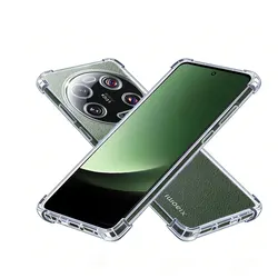 Ultra Slim Crystal Clear Transparent Protective Case with Corner Guards and Precision Cutouts for Xiaomi 13 Ultra
