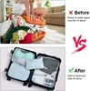 7Pcs Set Travel Organizer Storage Bags Suitcase Packing Cubes Set Cases Portable Luggage Clothes Shoe Tidy Pouch Folding 5