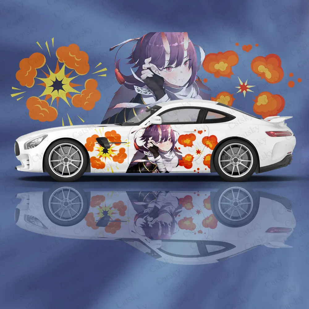 

Azur Lane Izumo Anime Car Accessories Body Sticker Anime Itasha Car Side Decal Sticker Body Sticker Car Decoration Stickers Gift